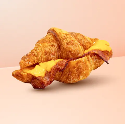 Hình ảnh Croissant bacon cheese