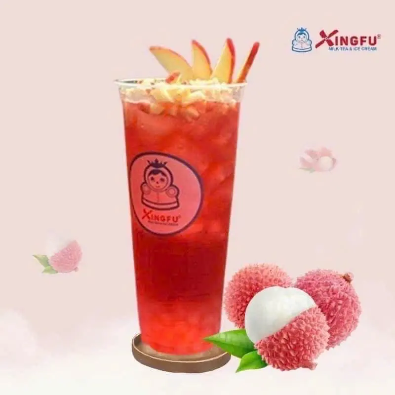 Hình ảnh Trà vải hoa anh đào