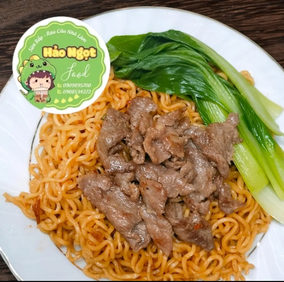 Hình ảnh MÌ TRỘN THỊT BÒ XÀO CỦ HÀNH