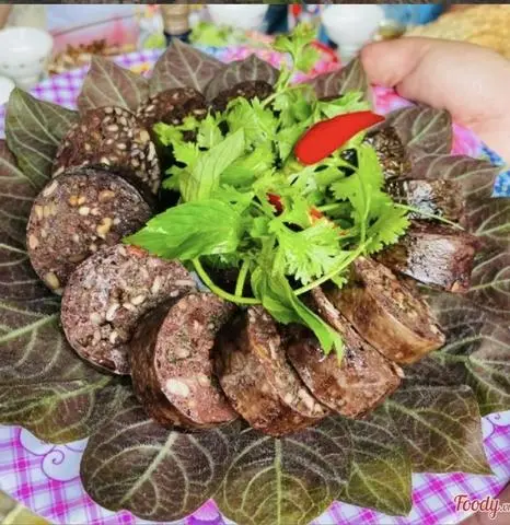 Hình ảnh Dồi huyết chiên