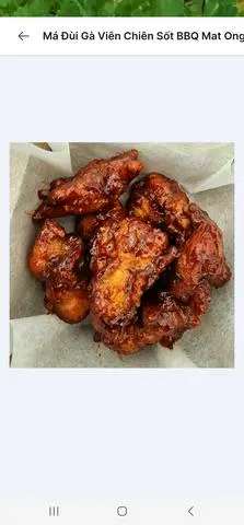 Hình ảnh Má Đùi Gà Viên Chiên Sốt Buffalo Chua Cay