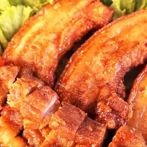 Hình ảnh Ba rọi chiên giòn