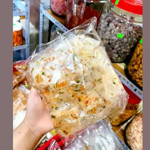 Hình ảnh Bánh tráng hành cay ít