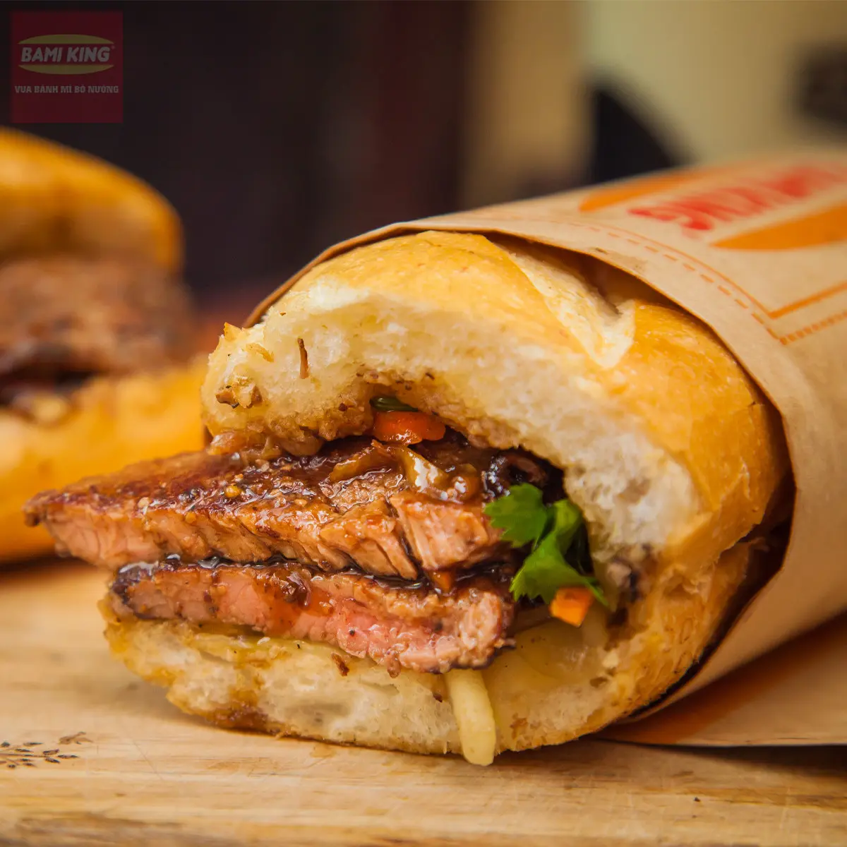 Hình ảnh Bánh Mì Bò Nướng