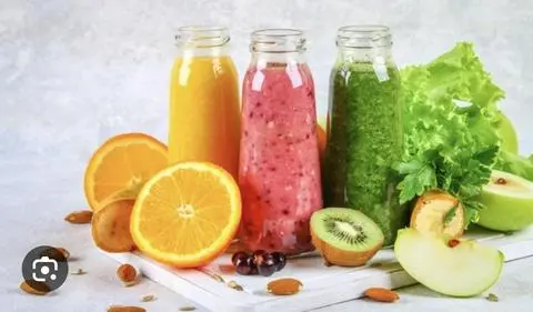 Hình ảnh Detox 7: Cần + Cà chua + Táo + Gừng 