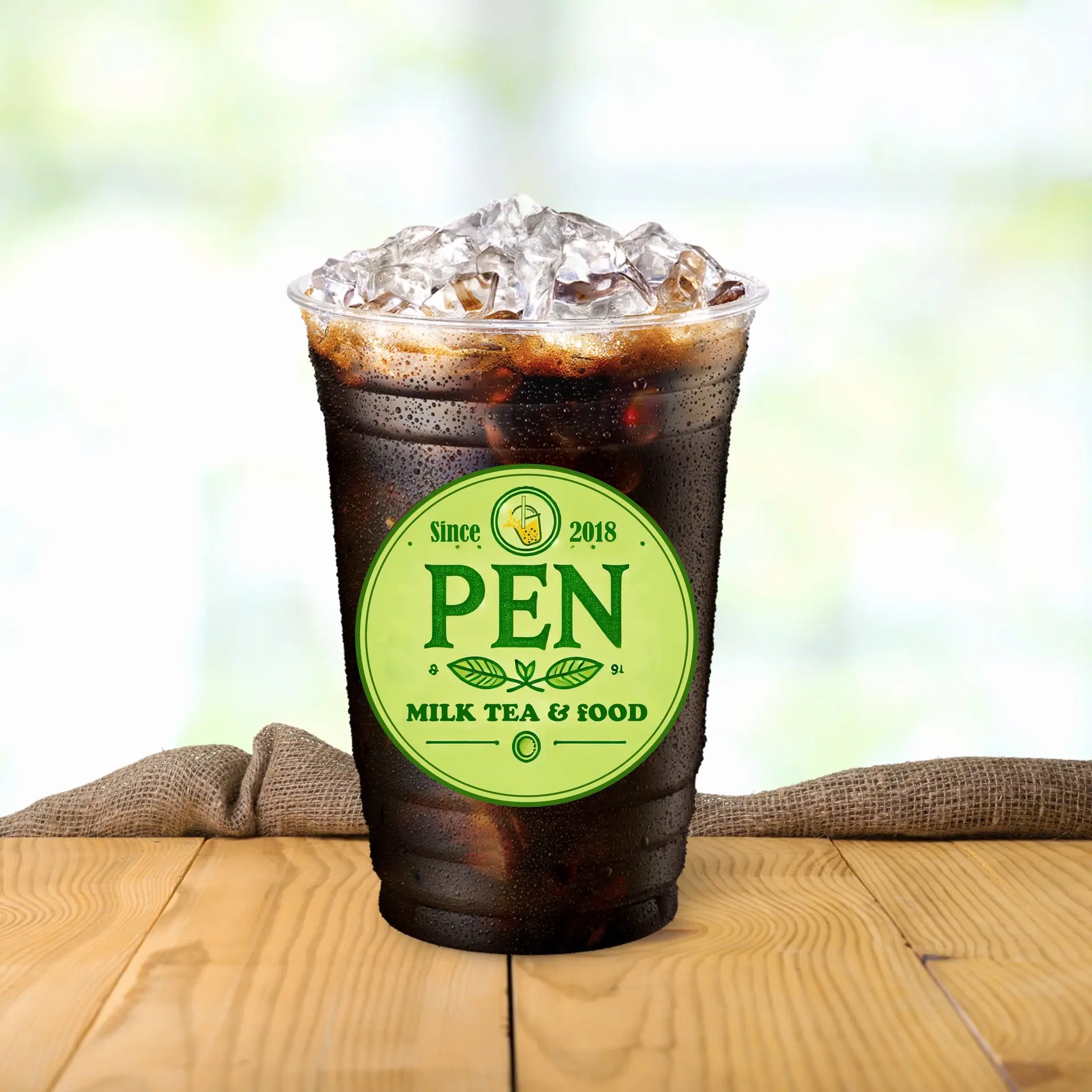 Hình ảnh Cà phê đen đá( Pha Máy)
