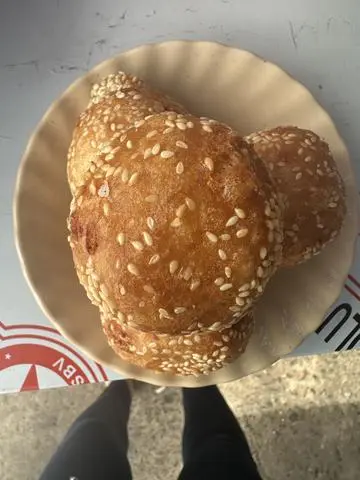 Hình ảnh bánh cam mè 