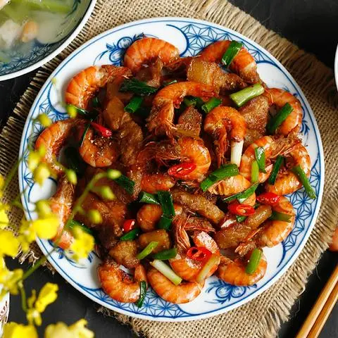 Hình ảnh Cơm Thịt Ram Tôm