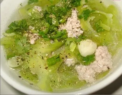 Hình ảnh Canh Khổ Qua Thịt Bằm