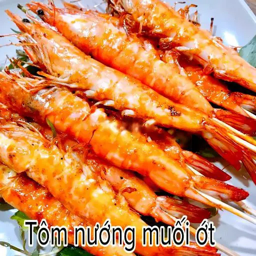 Hình ảnh Tôm nướng muối ớt 300g