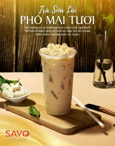 Hình ảnh Trà sữa phô mai