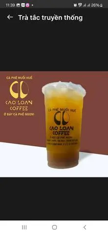 Hình ảnh Trà tắc truyền thống