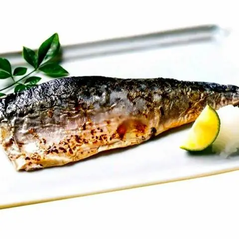 Hình ảnh Cá saba nướng muối