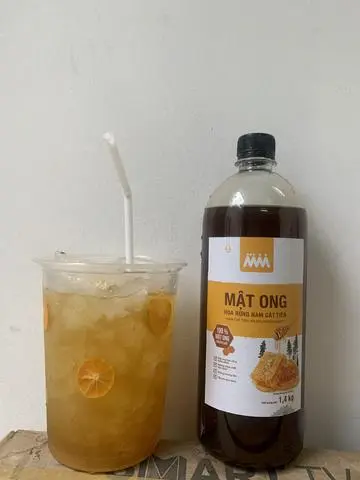 Hình ảnh trà trắc mật ong 