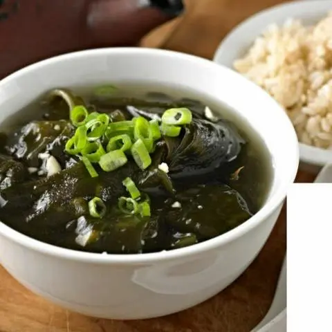 Hình ảnh canh rong biển jeju