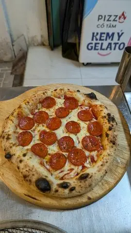 Hình ảnh Pizza xúc xích pepperoni (S)
