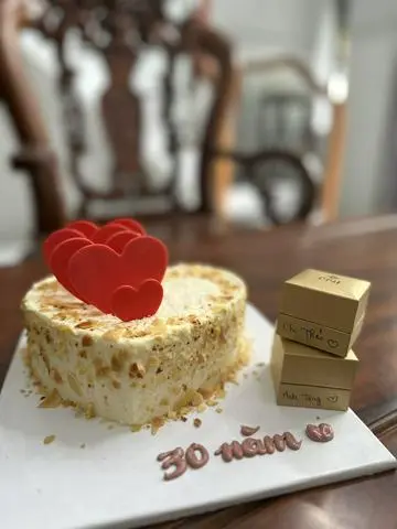 Hình ảnh Bánh Kem Bắp trái tim