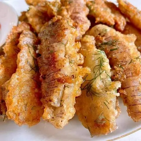 Hình ảnh NÕN TÔM TÍT CHIÊN BỘT