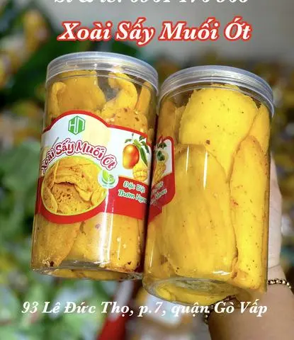 Hình ảnh Xoài Sấy Muối Ớt