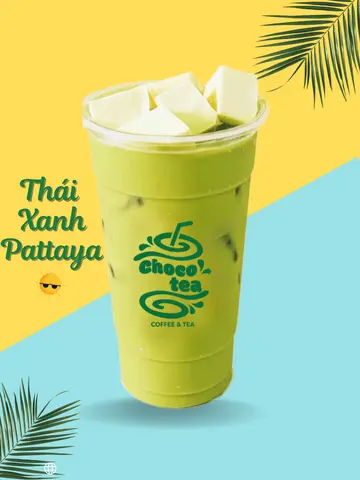 Hình ảnh TRÀ SỮA THÁI XANH PATTAYA PHÔ MAI TƯƠI - SIZE L