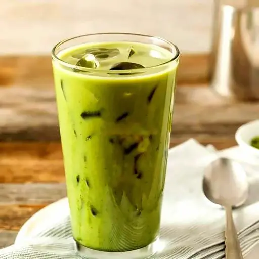 Hình ảnh Trà sữa thái xanh