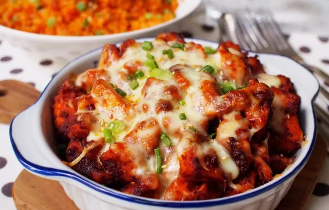Hình ảnh Tokbokki đút lò 