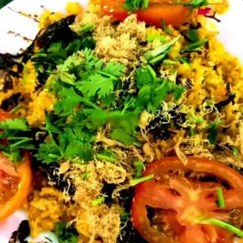 Hình ảnh Cơm chiên cá mặn chay