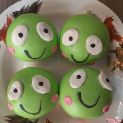 Hình ảnh Bánh bao Ếch Xanh nhân Kim Sa