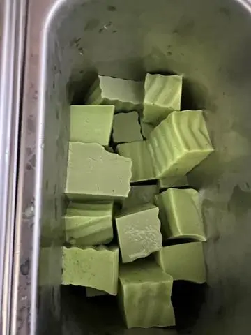 Hình ảnh pudding matcha là