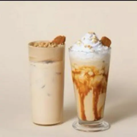 Hình ảnh Sữa lắc đậu phộng caramel