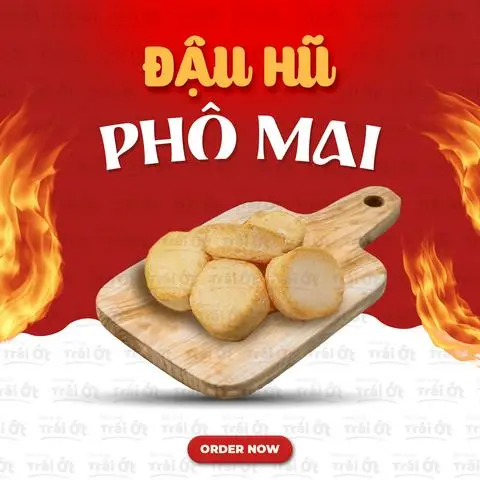Hình ảnh Đậu Hũ Phô Mai Chiên (3 viên)