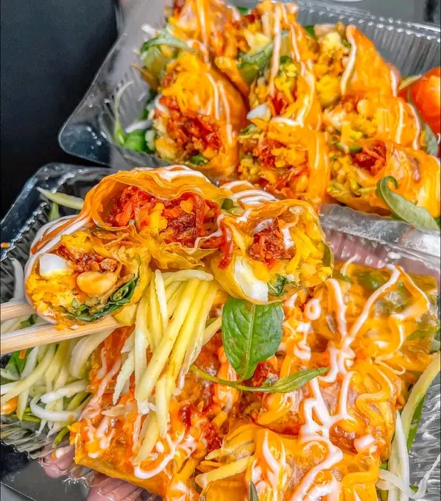 Hình ảnh Bánh tráng cuốn đặc biệt