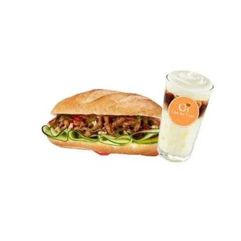 Hình ảnh Bánh mì Chả cá Đặc biệt (Nhiều chả cá) + Bạc xỉu