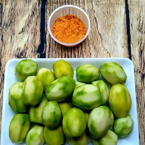 Hình ảnh Cóc Non Gọt Sẵn - 500g