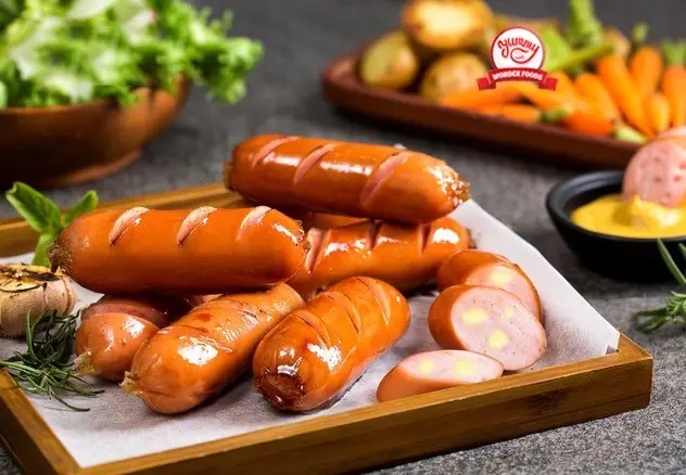 Hình ảnh Xúc xích "xịt" phô mai