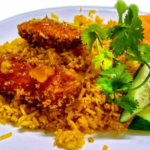 Hình ảnh Cơm chiên xối thơm chay