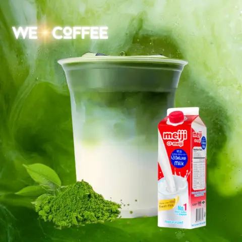 Hình ảnh Matcha Latte Sữa Meiji