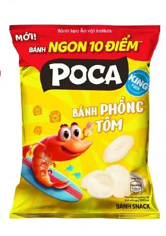 Hình ảnh Bánh Poca Phồng Tôm 30g