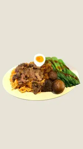 Hình ảnh Mì Trộn Chả Cá Hàn
