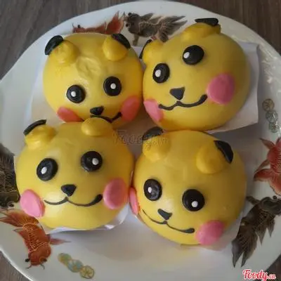 Hình ảnh Bánh bao Pikachu Khoai môn