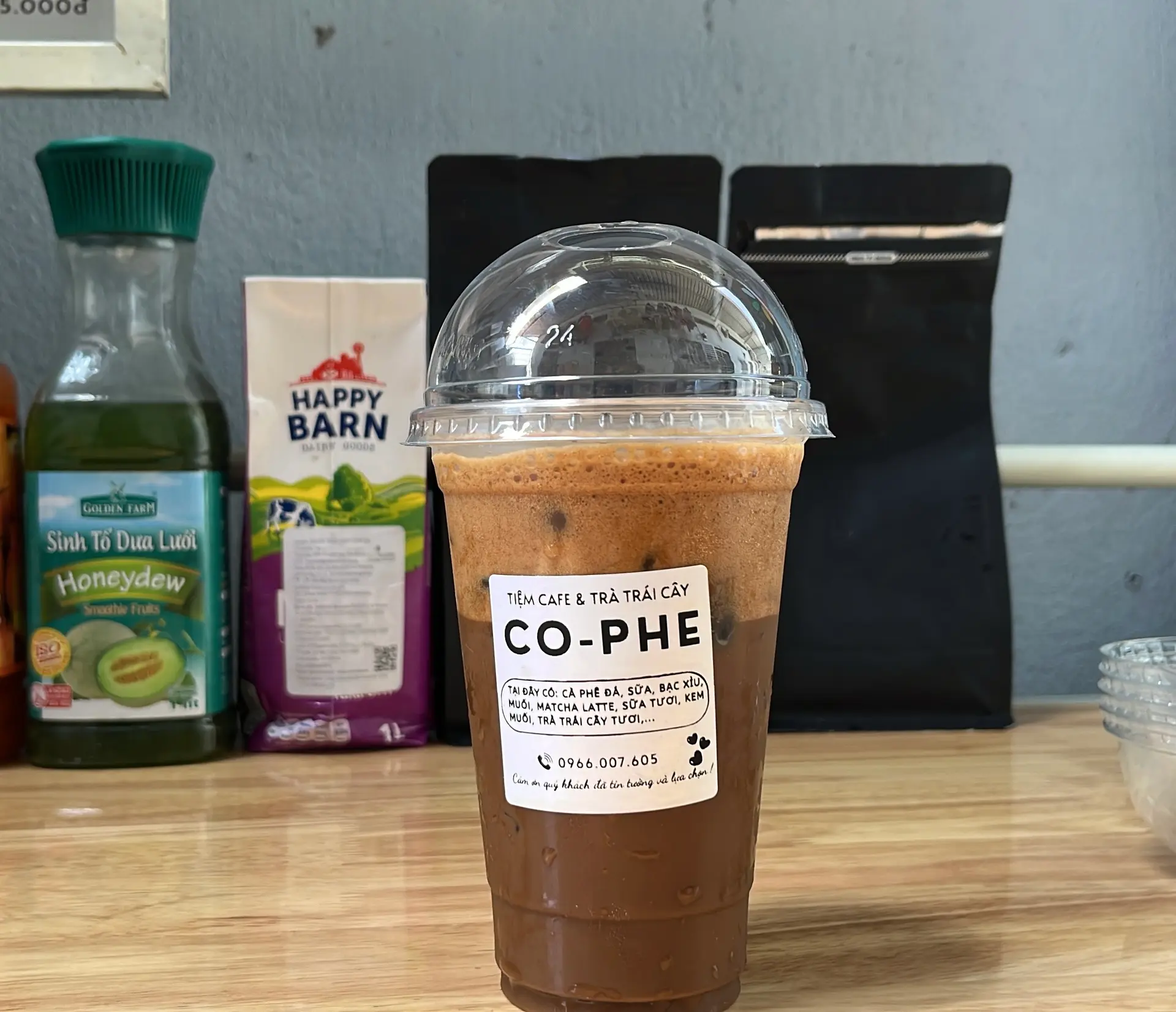 Hình ảnh Cafe sữa đá