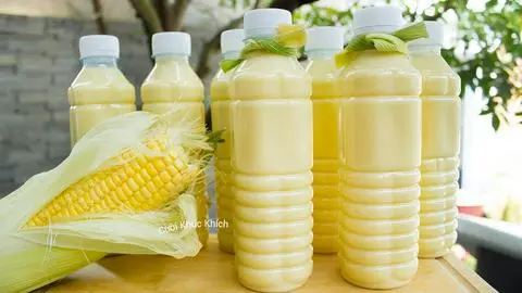 Hình ảnh Sữa bắp nhà nấu