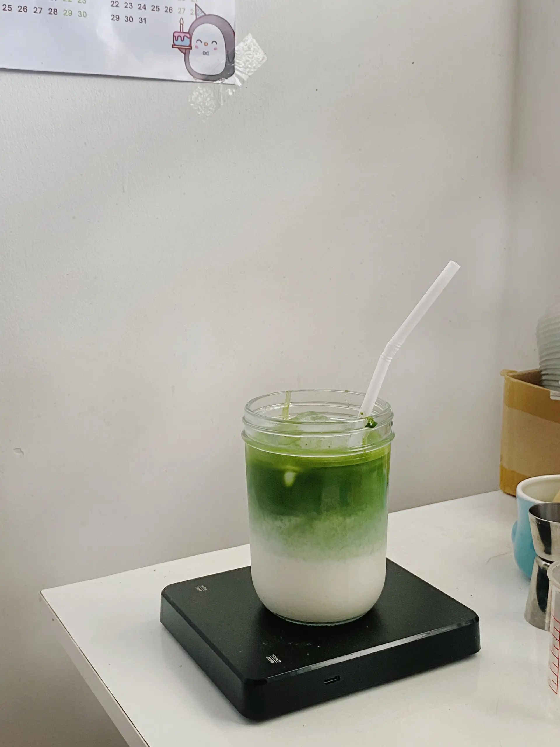 Hình ảnh Matcha latte sữa tươi 