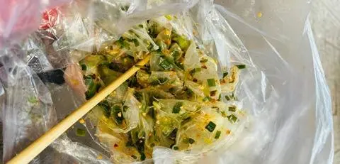 Hình ảnh Bánh tráng Dẻo mỡ hành ko trứng 