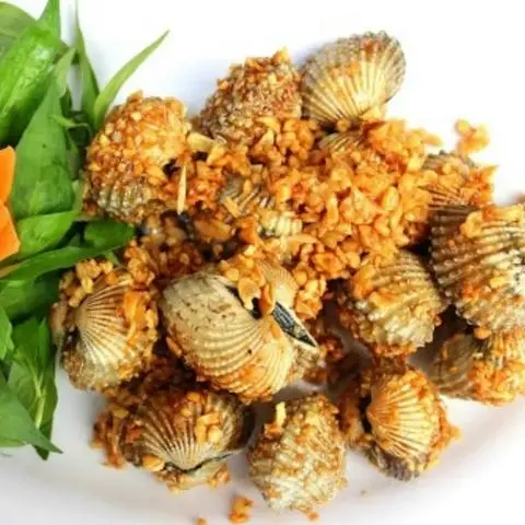 Hình ảnh Sò huyết xào tỏi