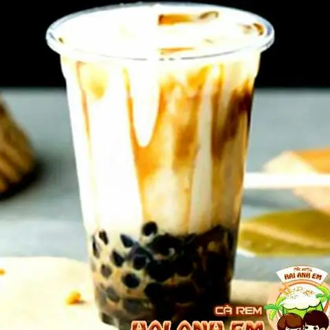 Hình ảnh Sữa tươi trân châu đường đen