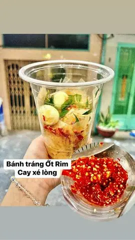 Hình ảnh Bánh Tráng Trộn Ớt Rim ( Cay Xé Lòng )