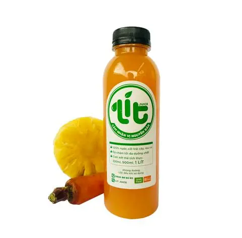 Hình ảnh Nước ép Thơm + Cà rốt