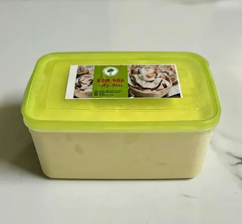 Hình ảnh Kem dừa Sầu Riêng hộp 1kg