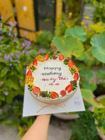 Hình ảnh bánh trái cây 19cm 259k